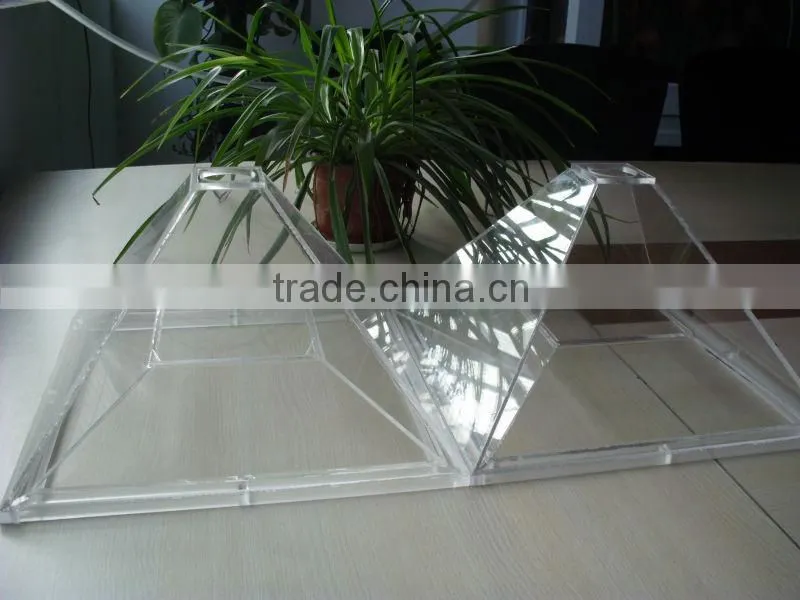 Custom makrolon polycarbonate machine hood/Makrolon machine cover shield