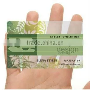 Standard Transparent PVC Card