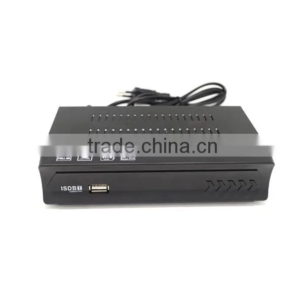 full seg isdb-t set top box decoder with NOVATEK for South America