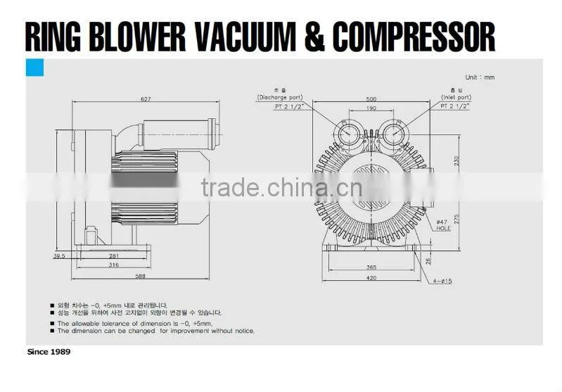Air Pump Blower Vacuum & Pressure