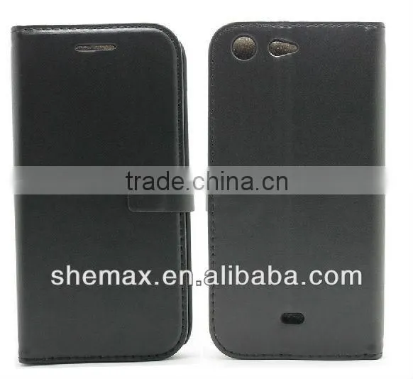 Case For Wiko Stairway Wallet Cover- Slim S Black