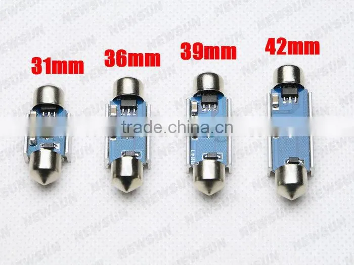 Automotive parts led festoon dome light, 3SMD 5050 factory low price car interior lights