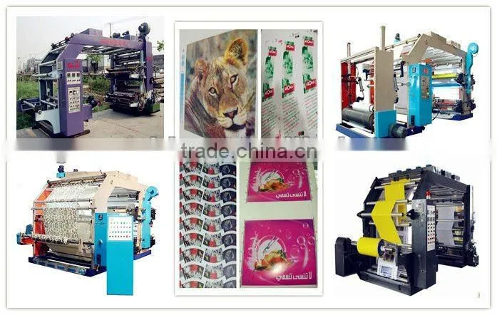 QTL type high speed high quality 4 colours flexographic Printing Machine