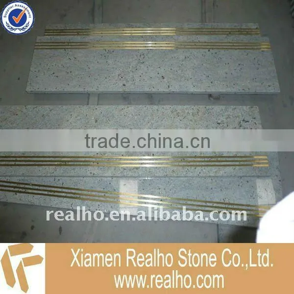 decorative sprial granite tread