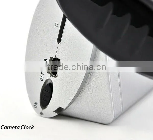 720P Alarm Clock Camera with Remote Control