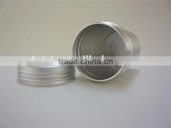 Newest Design Metal Green Screw Aluminum lids for jars