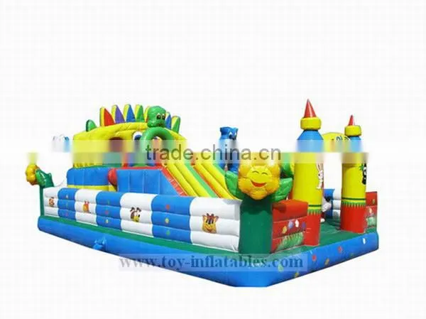 Durable customized giant fun city inflatable