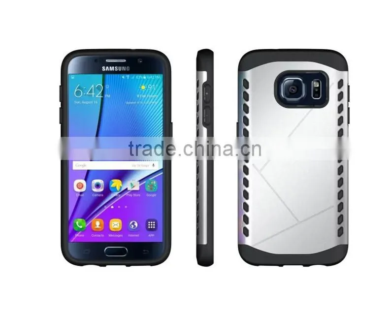 2016 New Arrival 2 in 1 TPU+PC Hybird Heavy Duty Armor Shield Cover Protective Case for Samsung Galaxy S6 S6edge s7 s7edge