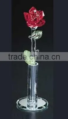 2016 Wholesale romantic wedding favor crystal rose