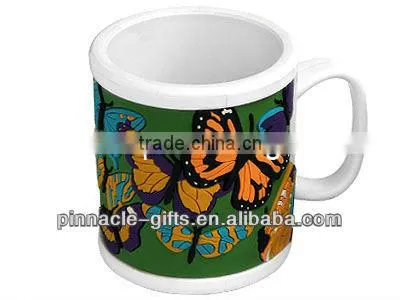 ABS+PVC 3D mug cup for family cups