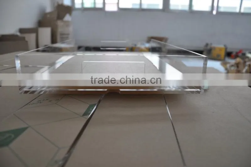 custom clear lucite tray