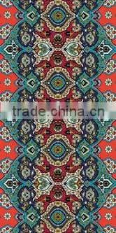 Woven print 100 viscose rayon fabric for garment