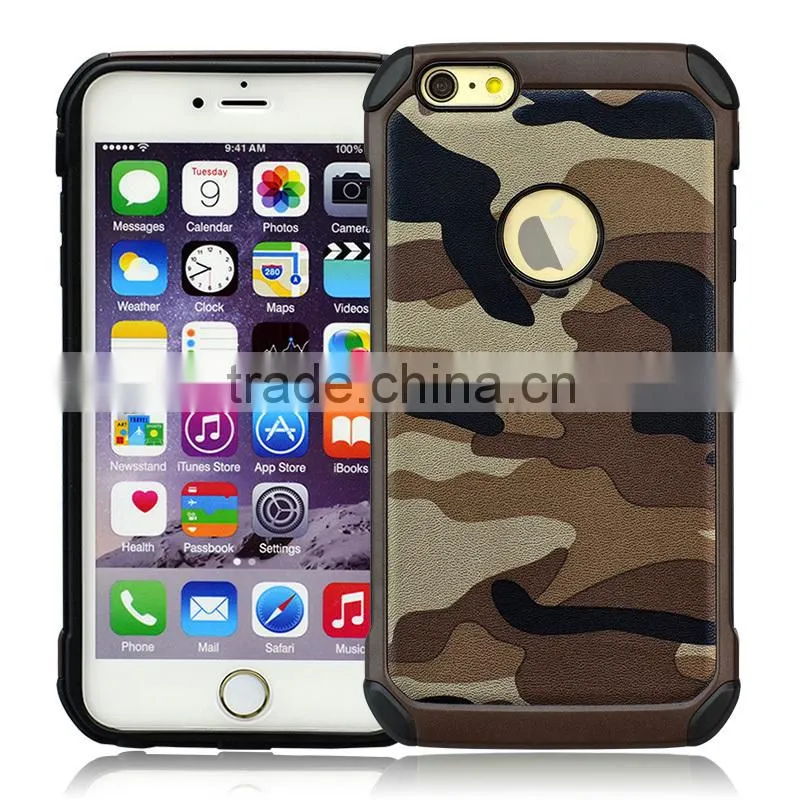 New develop armor phone cases leather for Apple iPhone 6