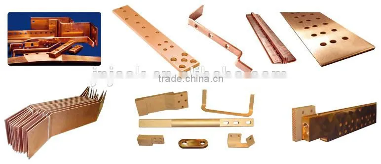 Turret CNC copper busbar processing line machine