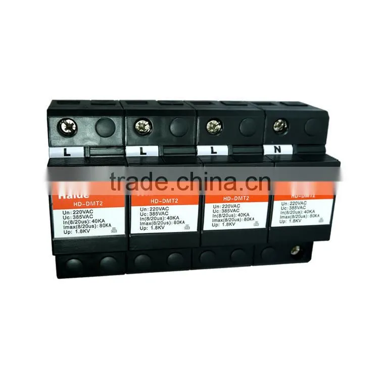 380V 80KA 1.8KV power supply surge protector device for trade assurance