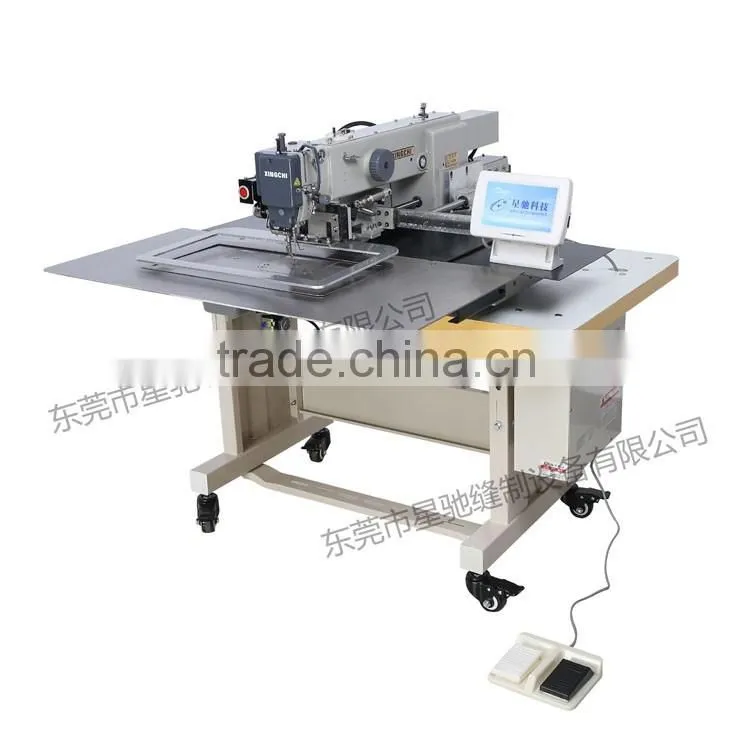 Cotton/leather gloves sewing machine/auto program pattern sewing machine