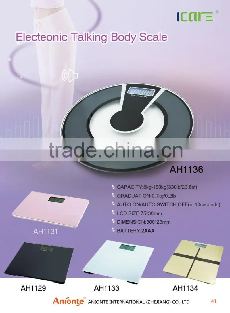 Electronic Talking boby scale