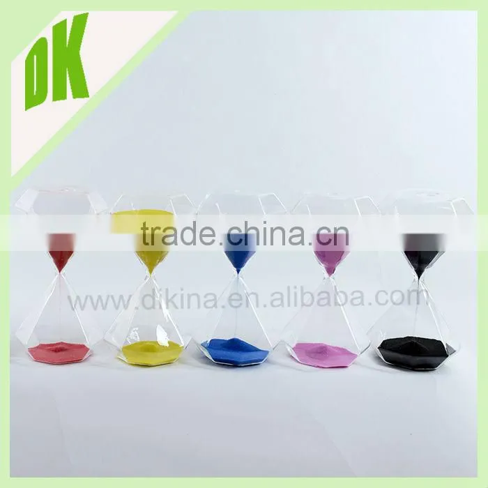 ~~ 1960s Mid Century plastic and glass kitchen sand timer wholesale custom 2 Minute Sand Timer