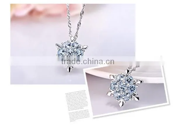 2016 925 Sterling Silver ELSA Necklace Women