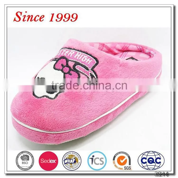 thick hard sole fancy children indoor slippers