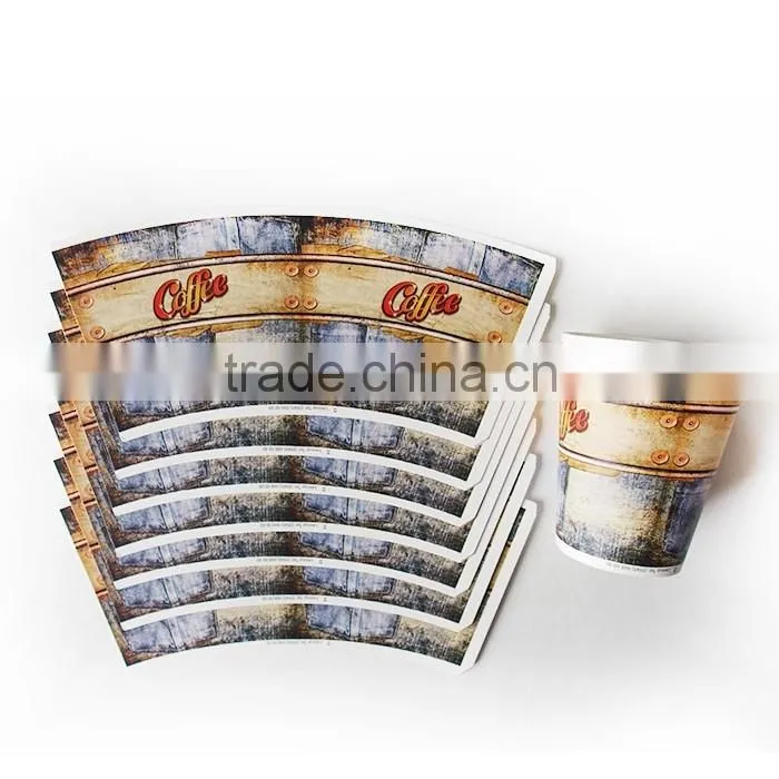 Hangzhou Lvyang/GoBest High Quality Logo Printed paper cup coffee,coffee paper cup