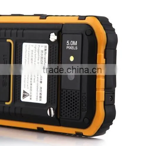 Landrover A8 IP68 WaterProof Three Proofe Mobile phone 512MB RAM 4GB ROM 3G WCDMA Outdoor Mobile Phone 3000mAh Battery