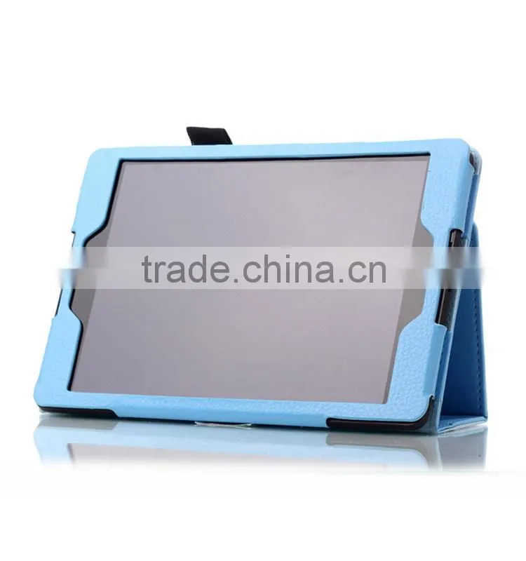 Book Style with Fold to Stand Feature Leather Case for google nexus 9