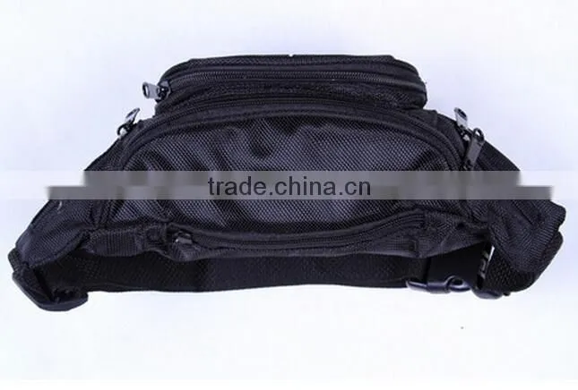 Cheap small solar panel sport waist bag(WST16-007)
