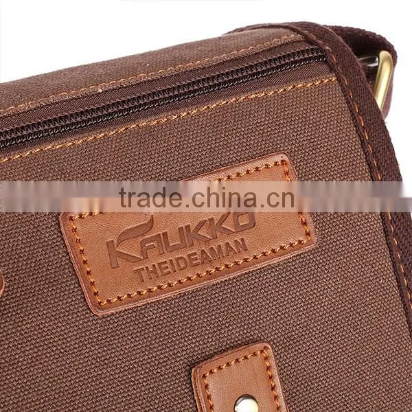 Multicolor Small Canvas Satchel Messenger Cross Body Cotton Bag