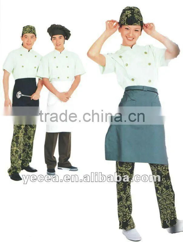 HOT selled unisex Restaurant/chef/housekeeping apron uniform