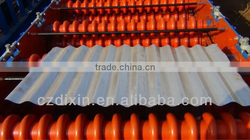 DIXIN 850-65-13 corrugated siding panel roll forming machine