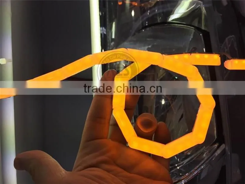 Newest Items!! Snake shape LED DRL for auto headlight, pretty outlooking and high quality