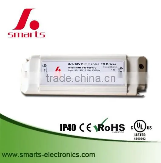waterproof electronic 300ma 18w indoor lighting drivers