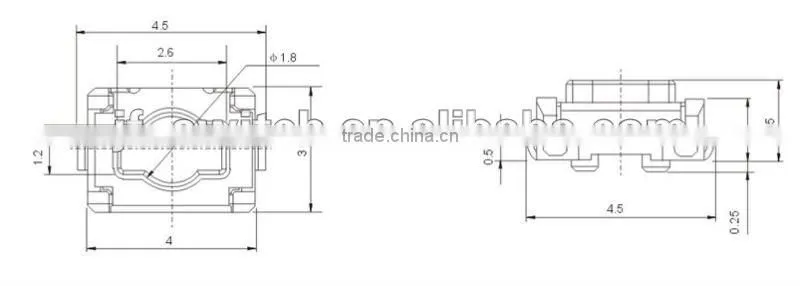 ts-1115b smt tact switch
