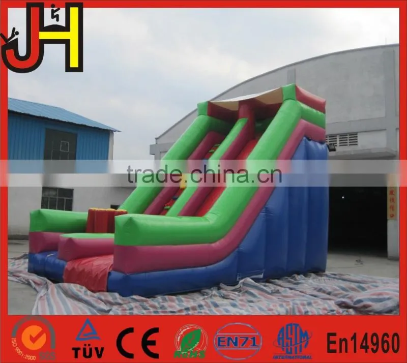 Customized Giant Inflatable Dry Slide with Safety