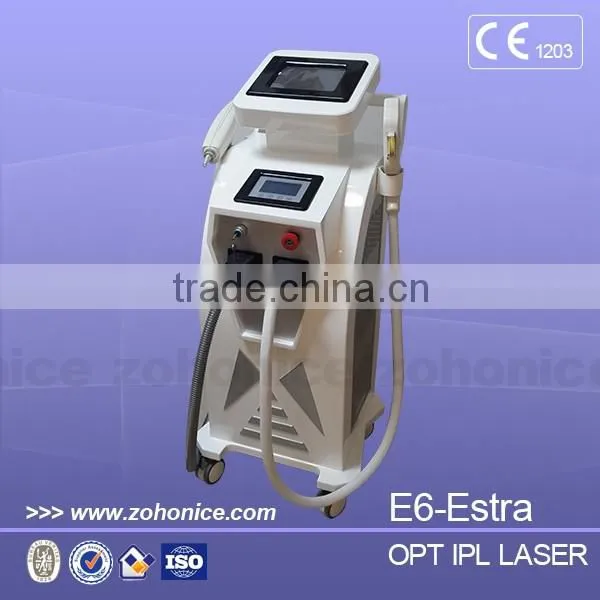 E6 2016 painless IPL/E-light laser hair removal machine