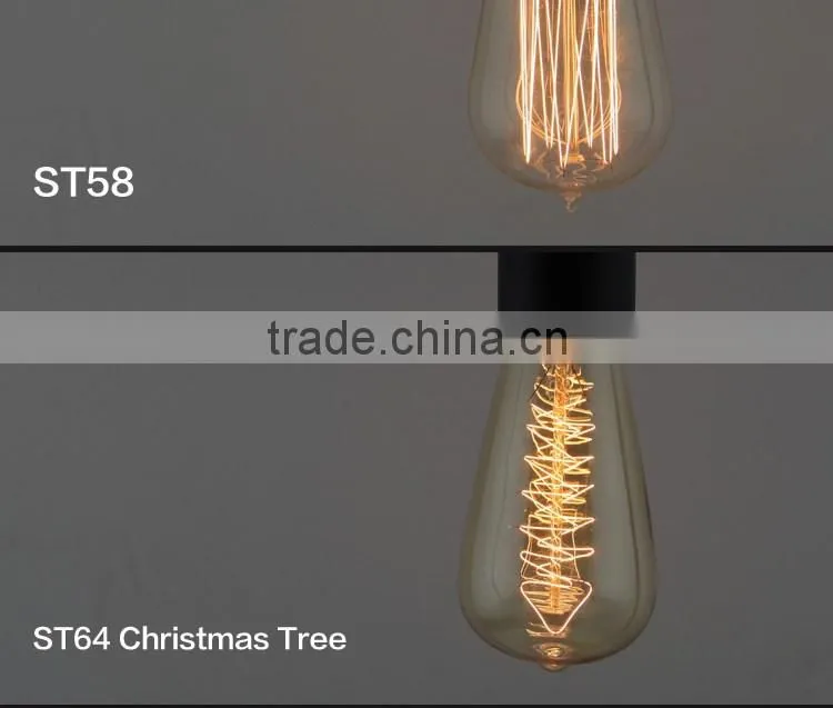 ST64 E27 Edison Bulbs Restoring Ancient Ways The Industrial Revolution Style Light Bulb 40W 60W