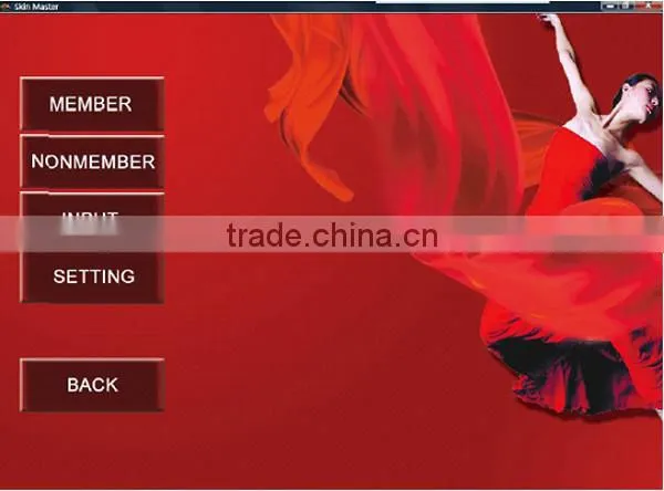Toppest FCC approved Patented Taiwan CBS facial skin analyzer