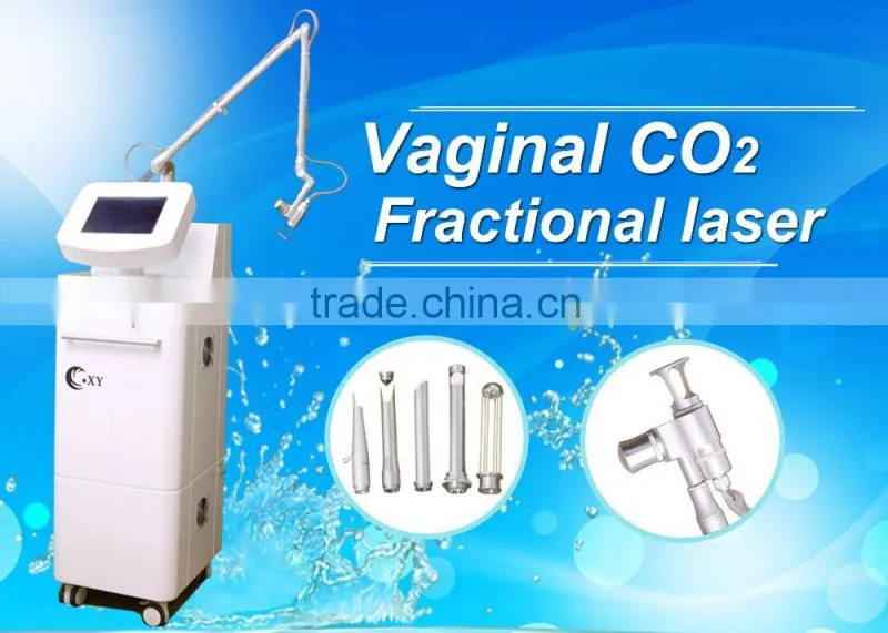 RF Tube verginal co2 laser fractional scar treatment / skin reguvenation machine