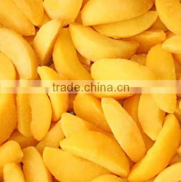 High quality frozen peach cube price