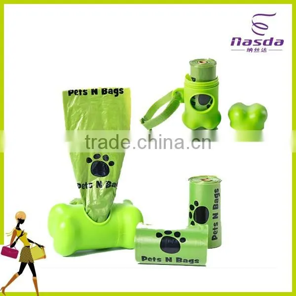 wholesale custom printed eco dog poop clean bag