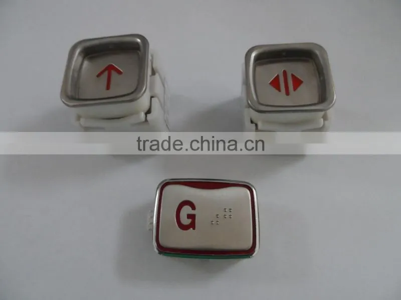 Standard button panel cop and lop elevator button