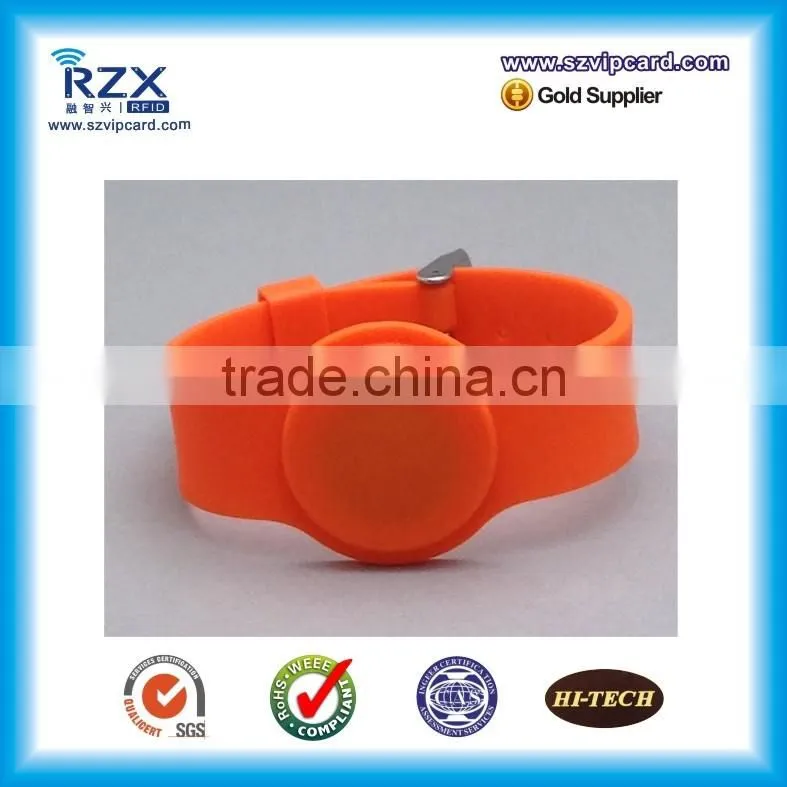 factory made cheap custom MF1 S50 adjustable silicone wristband