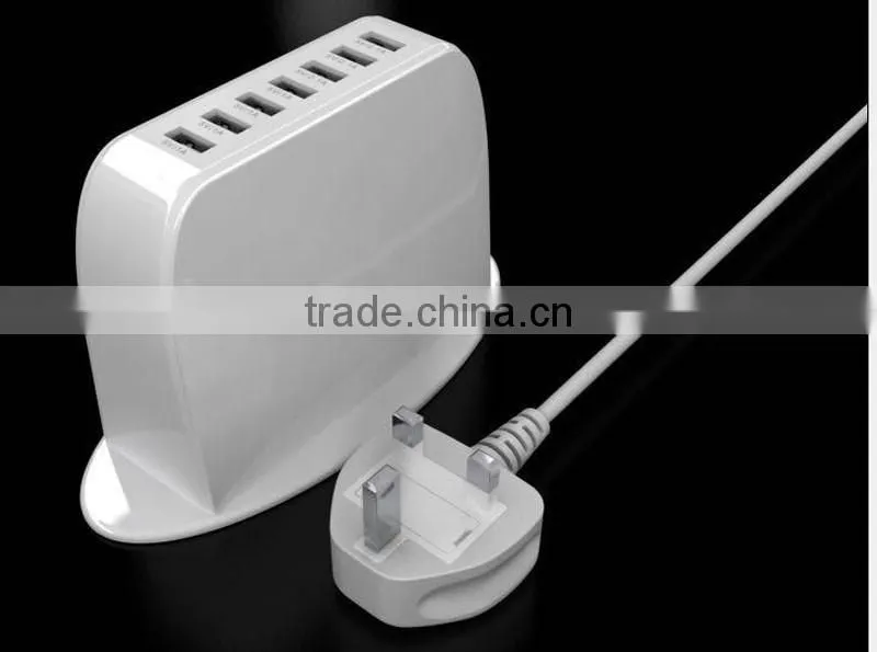 Fast 9.5A 7Ports USB Port Travel Desktop Socket