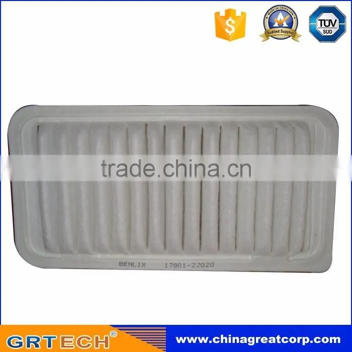 Auto parts car air filter for toyota 17801-22020