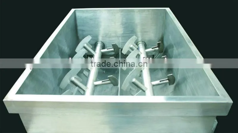 factory supply stainless steel Vacuum Mixer with double paddles