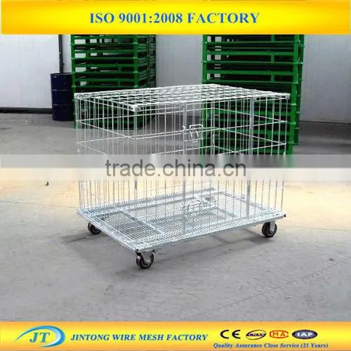 Folding Container Type metal storage cage