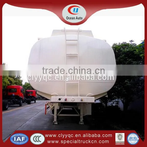 3 axles semi trailer truck,low bed semi trailer,milk transport semi trailer