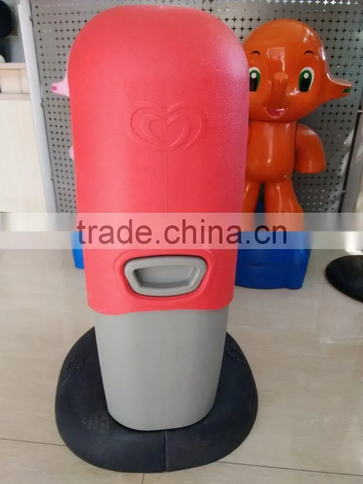 Customize plastic dustbin, recycle trash bin ,blow molding Sanitation ,HDPE outdoor plastic dustbin