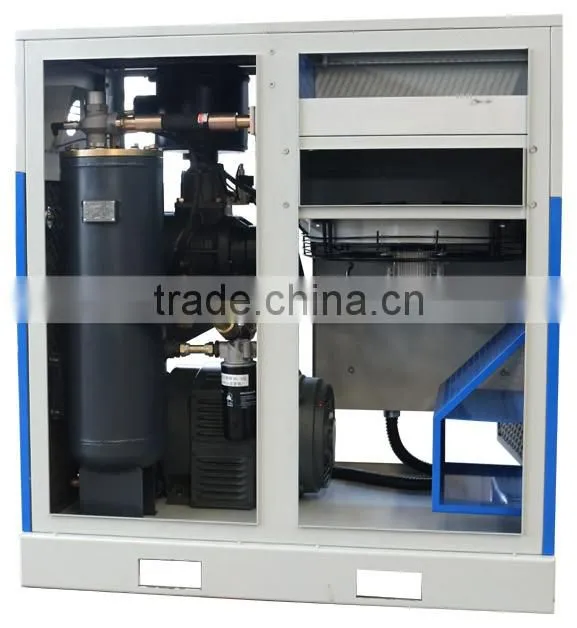 37kw air/water cooled screw type air compressor